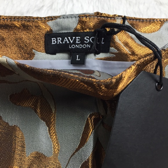 ASOS Brave Soul floral skirt in brocade - Picture 10 of 10